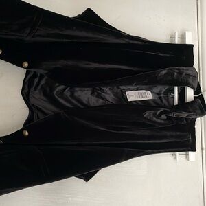 Torrid velvet vest
